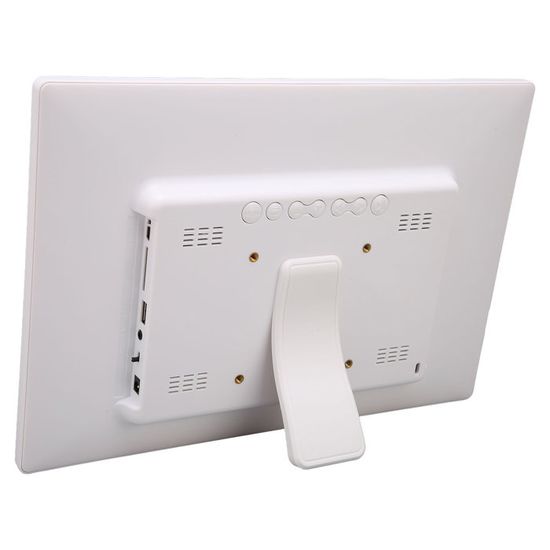 Album Photo électronique, Cadre Photo Numérique à écran LED 15,4 Pouces 1024x768 Haute Résolution Avec Télécommande Pour La Maison Pour La Publicité (Prise UE