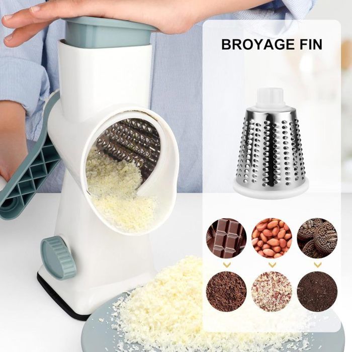 Rpe Rotative en acier inoxydable Mandoline de Cuisine Manuellerpe ...