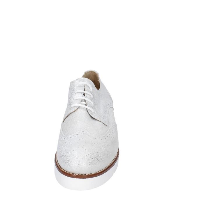 Baskets Sneakers Femme SWEET LEMON Argent Cuir su d Talon