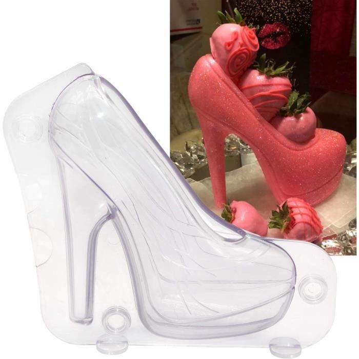 Moule Chocolat 3D En Forme De Chaussure Talons Hauts 19 1 X 17 8 X moule-chocolat-3d-en-forme-de-chaussure-talons-hauts-19-1-x-17-8-x