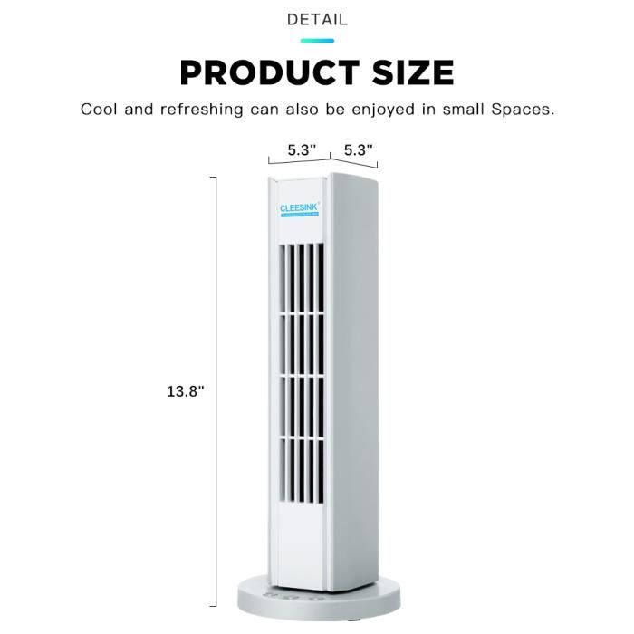 Ventilateur Répartiteur 3D Avec Fonction Oscillation 30 W, 17 C