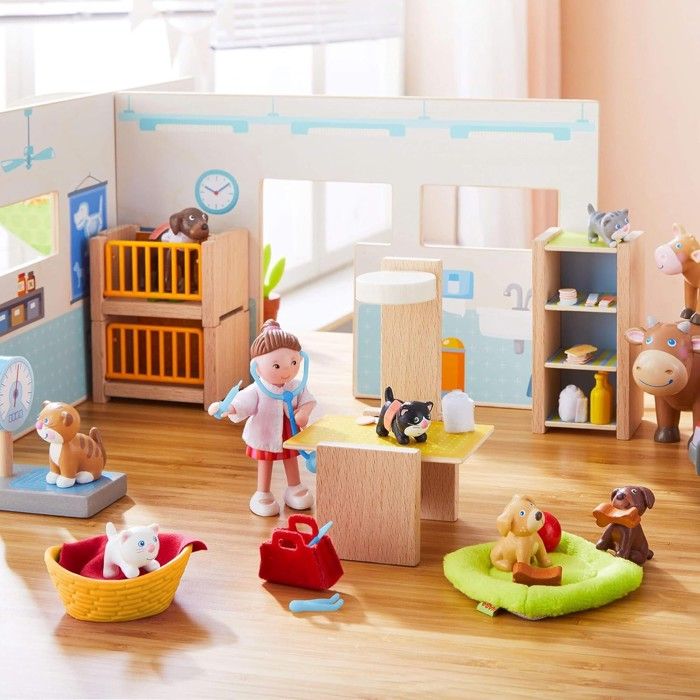 Centre vétérinaire pour enfants Mina Bleu - Jeux et jouets d'imitation