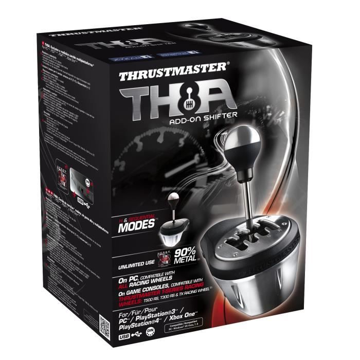 THRUSTMASTER Levier de vitesse TH8A SHIFTER ADD-ON - PC / PS4 / PS5 / Xbox  One - Cdiscount Informatique