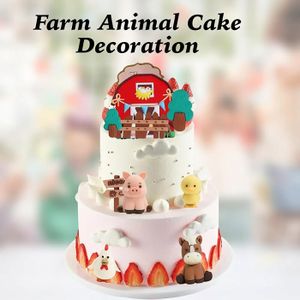 JeVenis gateau ferme animaux anniversaire animaux de la ferme farm animal cake topper decoration gateau ferme decoration JeVenis gateau ferme animaux anniversaire animaux de la ferme farm animal cake topper decoration gateau ferme decoration