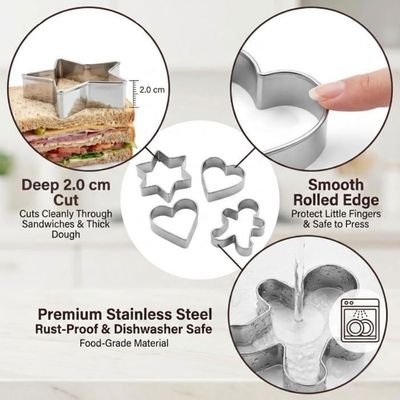 Emporte-pièce Inox Forme Poire De WJSYSHOP – Idéal Pour Fondant, Cookies, Pâte à Sucre