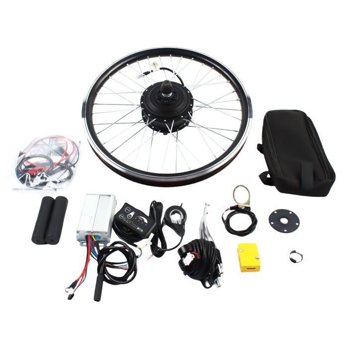 Kit Conversion Roue Arrière électrique SEASON – 28 Pouces, 36V 250W, Sans Balais, Vitesse 25 Km/h, Garantie 18 Mois