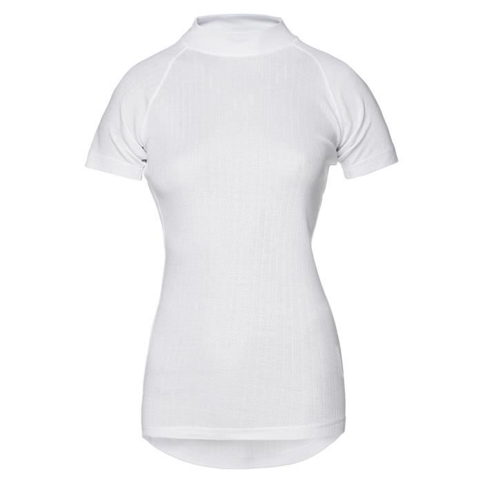 AVENTO Sous-vêtement thermique Manches Courtes - Femme - blanc - 36