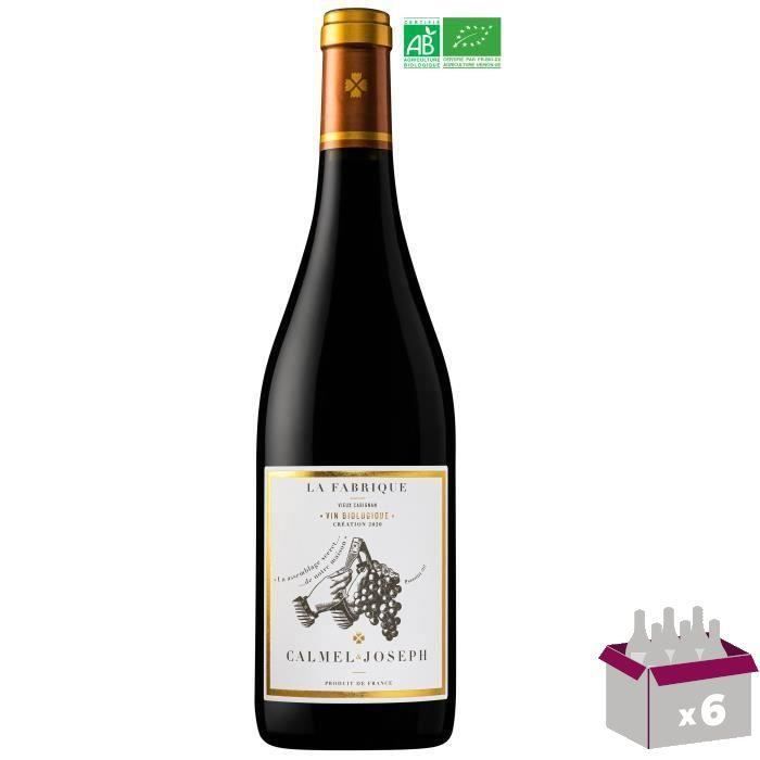 Calmel & Joseph Les Terroirs La Fabrique 2020 Vieux Carignan - Vin rouge de Languedoc-Roussillon x6
