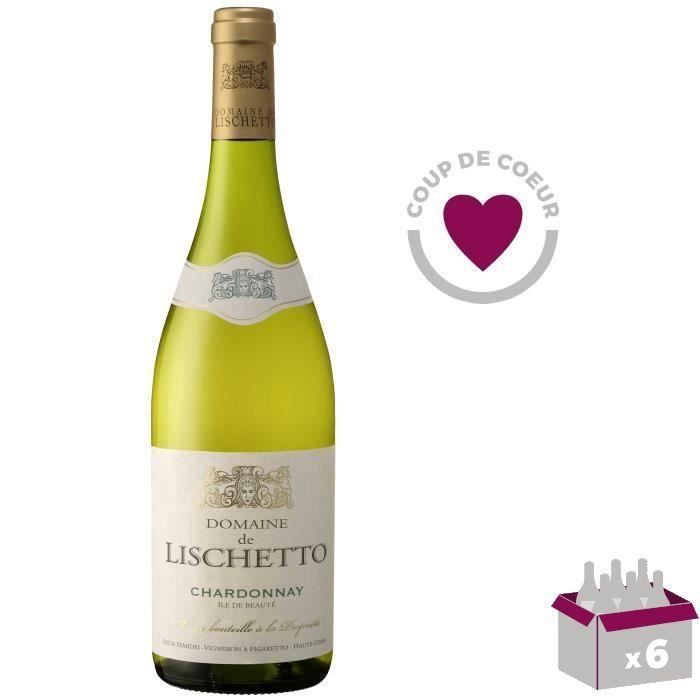 Domaine de Lischetto 2020 Ile de Beauté - Vin blanc de Corse x6