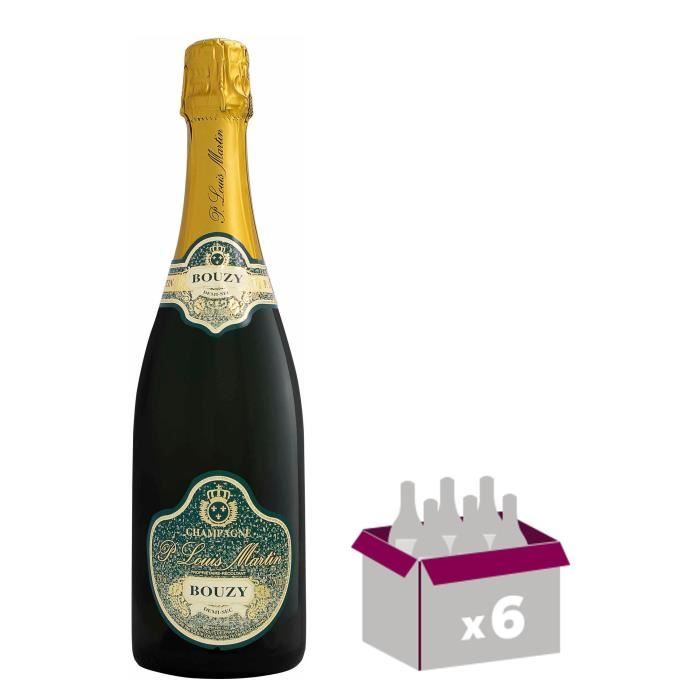 Paul Louis Martin Champagne Demi sec - Blanc - 75 cl x 6