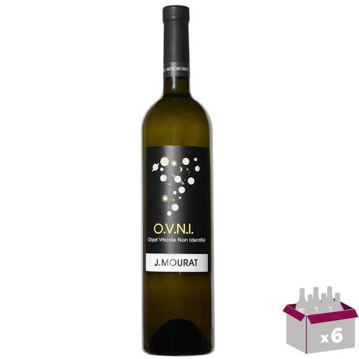 OVNI J.Mourat - Vin blanc de la Vallée de la Loire x6