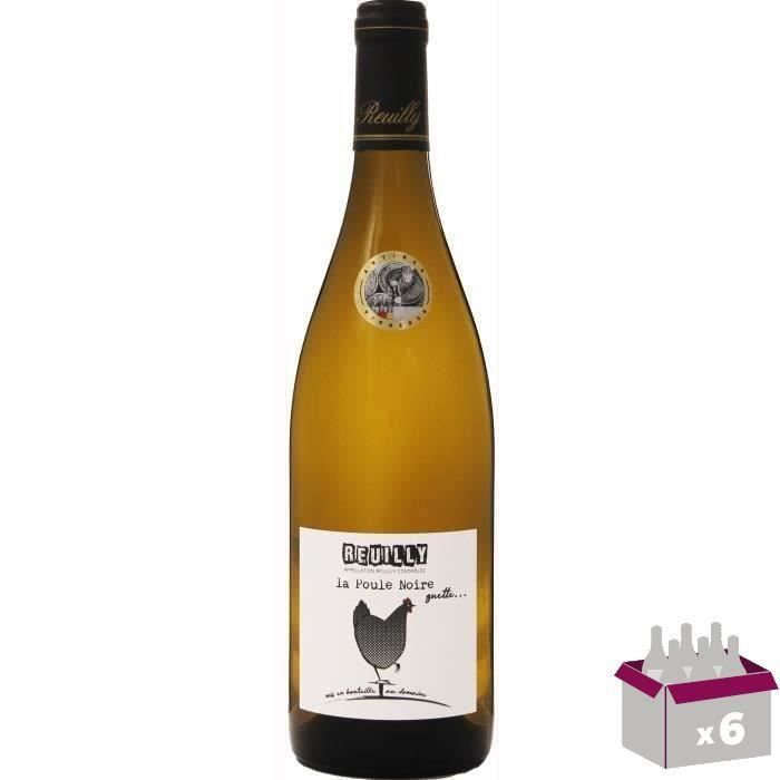 La Poule Noire 2020 Domaine de la Pagerie Reuilly - Vin blanc du Val de Loire x6