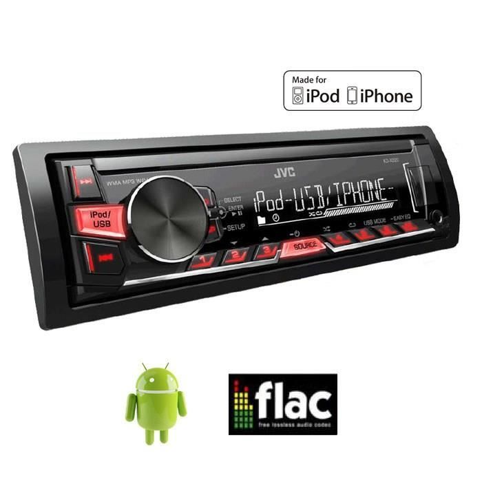 JVC KD-X220E Autoradio iPod USB AUX