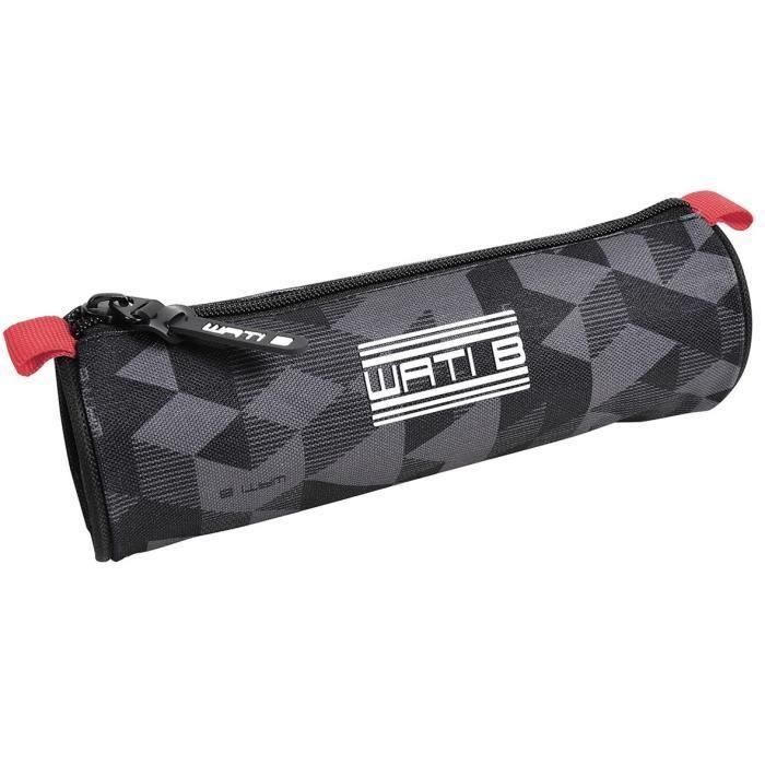 WATI B Trousse rond - 22 x 7 x 7 cm - 600D Polyester Doublure (Lot de 3)
