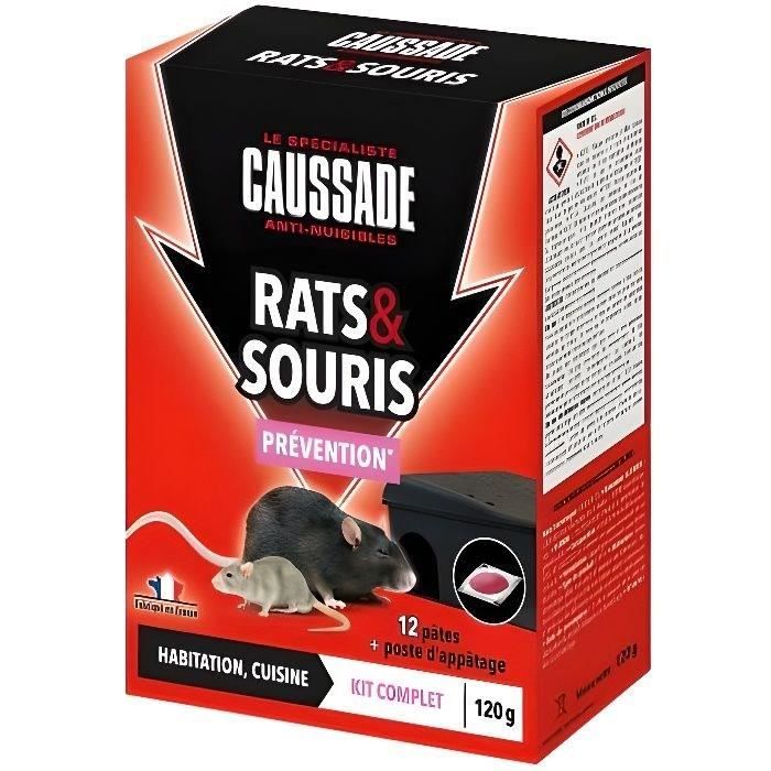 Souricide foudroyant radical. 120 grs + 1 poste.