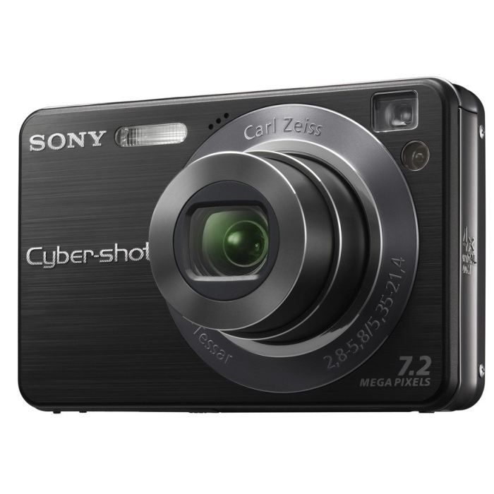 Sony Cyber Shot Dsc W120 Black Achat Vente Appareil Photo