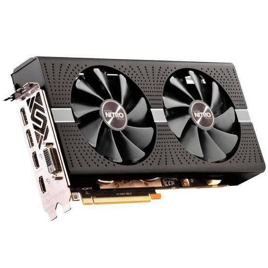 CARTE GRAPHIQUE INTERNE Sapphire Radeon RX 590 8 Go - Nitro+ GDDR5 (11289
