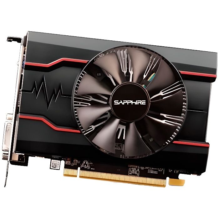 SAPPHIRE Carte graphique Radeon RX 550 2 Go OC