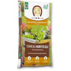 Terreau Floragard Pour Plantes Vertes Et Palmiers - Lot De 4 Sacs De 10 Litres - Prêt à L'emploi - 2