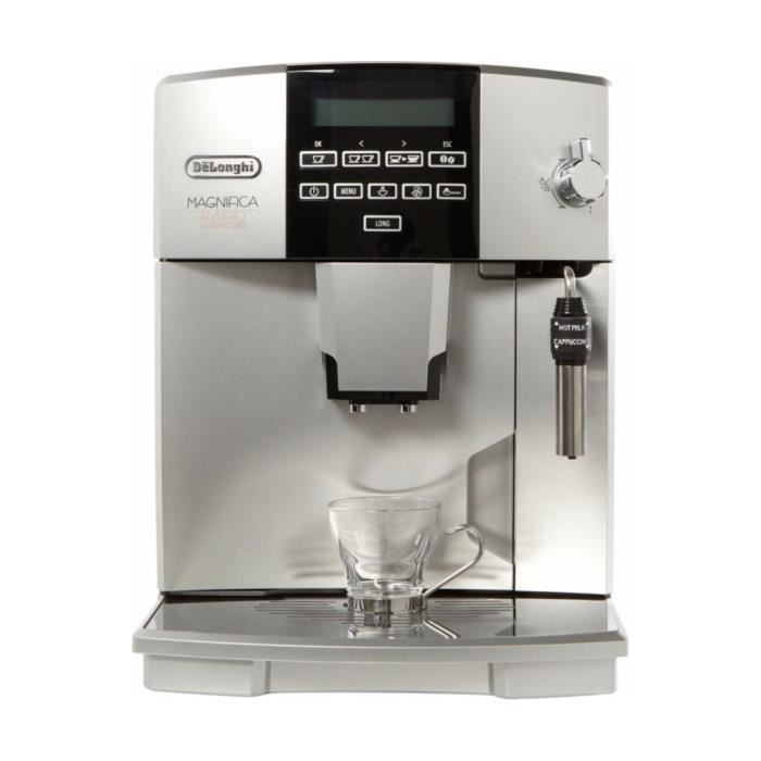DELONGHI ESAM 04.320.S Machine expresso automatique avec broyeur Magnifica Rapid Cappuccino Argent Cdiscount Electromenager