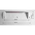 Poignée de porte pour réfrigérateur Brandt AS0041236 - Accessoires d'appareils - Type de produit: Poignée-0