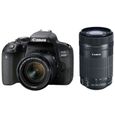 Canon EOS 800D Kit (18-55)(55-250 STM) appareil photo numerique reflex-0