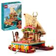 LEGO® Disney Princesse 43210 Le Bateau d’Exploration de Vaiana, Jouet avec Dauphin, Mini-Poupée-0