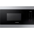 SAMSUNG Micro ondes Encastrable MS22M8274AT 22 litres, 850 Watts, inox-0