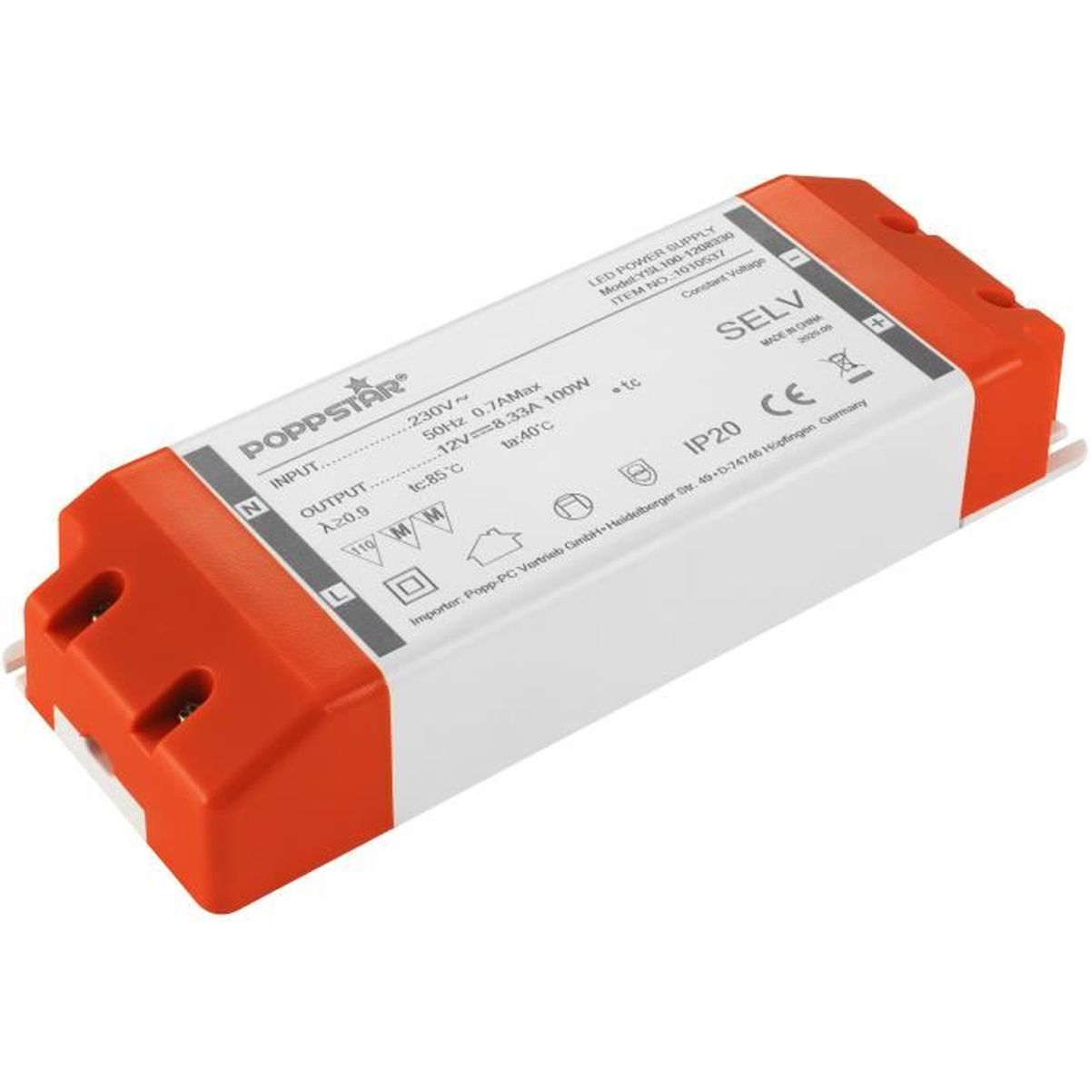 Transformateur 230v 12v