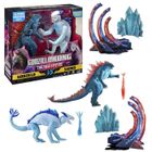 Monsterverse - Godzilla x Kong, Pack de 2 Figurines articulées, 15 cm, Godzilla vs Shimo, Pour les enfants dès 4 ans, MN3041