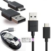 Cordon D'alimentation USB Cable Chargeur origine de Chargement vers Prise Usb-C Original Sony