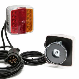 Feu De Plaque D'immatriculation LED 10-30V IP67 - 4 LEDs, étanche, Pour Remorque, Camping-car, Utilitaire