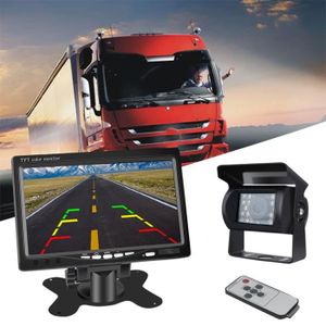Vision de Nuit 18 LEDs Infrarouges Cam/éra de recul sans Fils ITK Technology /Écran LCD 7 ITKC900WR700WF Camping-Car//Utilitaire // Camion /Étanche Aide au stationnement