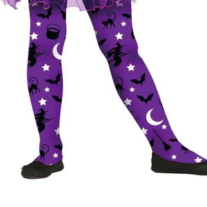 Collant sales violet fille