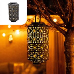 LAMPE - LANTERNE Lanterne Solaire Marocaine - Lampe Solaire De Tabl