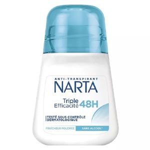 Déodorant Bille Narta Femme - Anti-transpirant Bio, Efficacité 48h, 50 Ml, Neuf