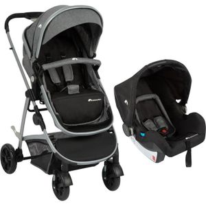 Poussette duo avec shop base