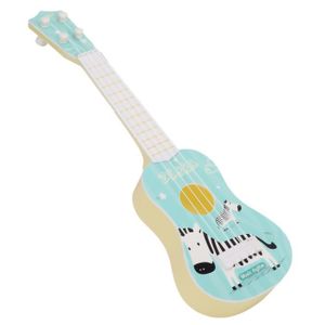 UKULÉLÉ Cikonielf guitare ukulélé jouet pour enfants Ukulele Guitar Toys Ukuleles en plastique Instrument de musique jouet avec 4 cordes
