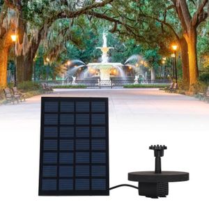 FONTAINE DE JARDIN Pompe à eau solaire FDIT - Kit de fontaine solaire