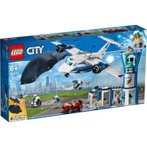 ASSEMBLAGE CONSTRUCTION LEGO® City 60210 La base aérienne de la police-Jeu ASSEMBLAGE CONSTRUCTION LEGO® City 60210 La base aérienne de la police-Jeu