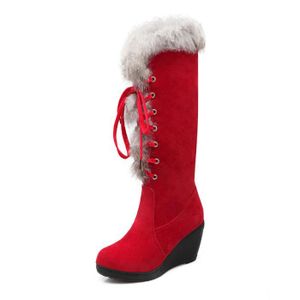 bottes compensées femme