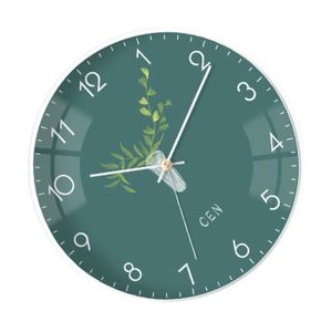 Acctim Bromham Horloge murale avec aiguille des secondes sans tic-tac Argent/é. 20/ cm de diam/ètre 20x20