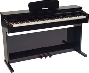 PIANO Woodbrass DP2 Piano Numérique Meuble Bluetooth Noi