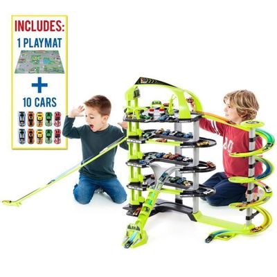 VEVOR Table Circuit Train Bois, avec 290 Briques de Construction 30 Accessoires, Ensemble Rail de Train et Véhicules, Grand Espace de Rangement, Table Activités Créativité pour Enfants 3 Ans et Plus VEVOR Table Circuit Train Bois, avec 290 Briques de Construction 30 Accessoires, Ensemble Rail de Train et Véhicules, Grand Espace de Rangement, Table Activités Créativité pour Enfants 3 Ans et Plus