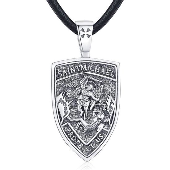 Porte-clés Saint Christophe – Médaille De Protection Des Voyageurs, Acier Inoxydable, Message Gravé