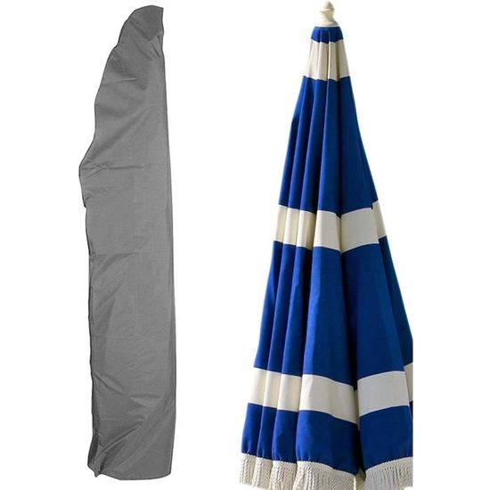 Parasol Déporté De Jardin, Parasol Banane Et Pied 300cm Avec Manivelle Pour Exterieur Terrasse