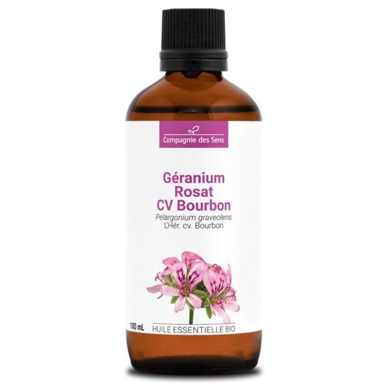 Pranarom Huile Essentielle Géranium Rosat D'Egypte - Rides, Mycose - 6