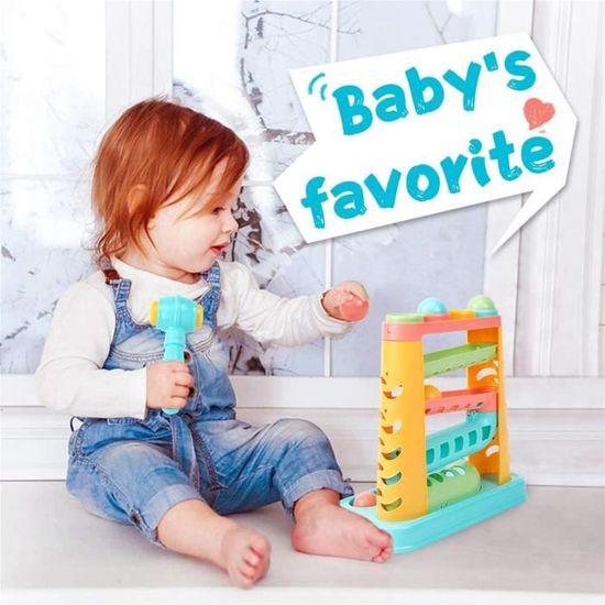 Jouets Marteau, Jouets Marteau Marteau Jeux interactifs de Marteau de Moule à gâteau Jouets d' pour Les Tout-Petits - Jeux - Jouets