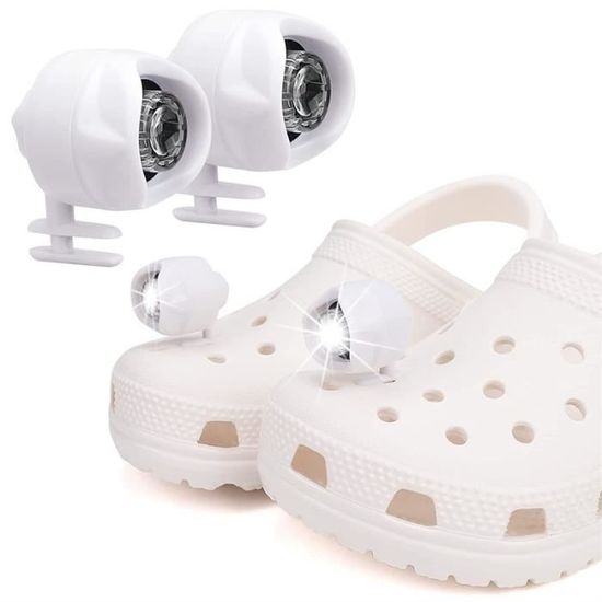 Phares LED Pour Crocs – Clips Lumineux, Imperméables, 3 Modes, Visibilité Nocturne Pour Running, Camping, Fêtes - 5