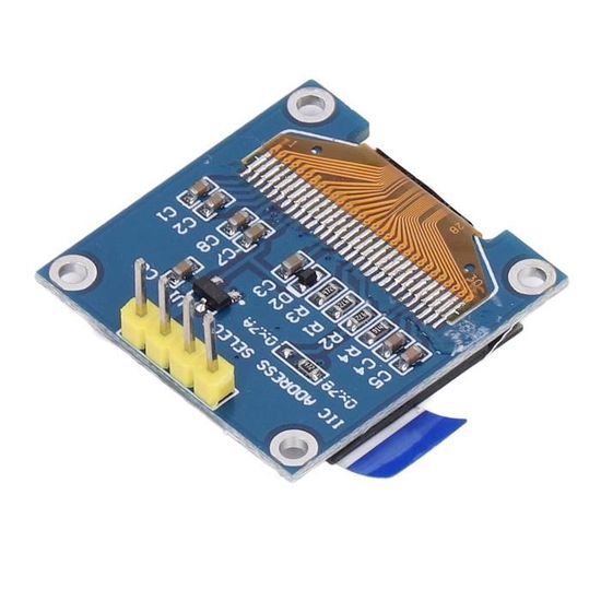 I2c Module Raspy Fdit module de bus I2C 0.96in 4Pin Screen Module Kit I2C Bus Module de ...